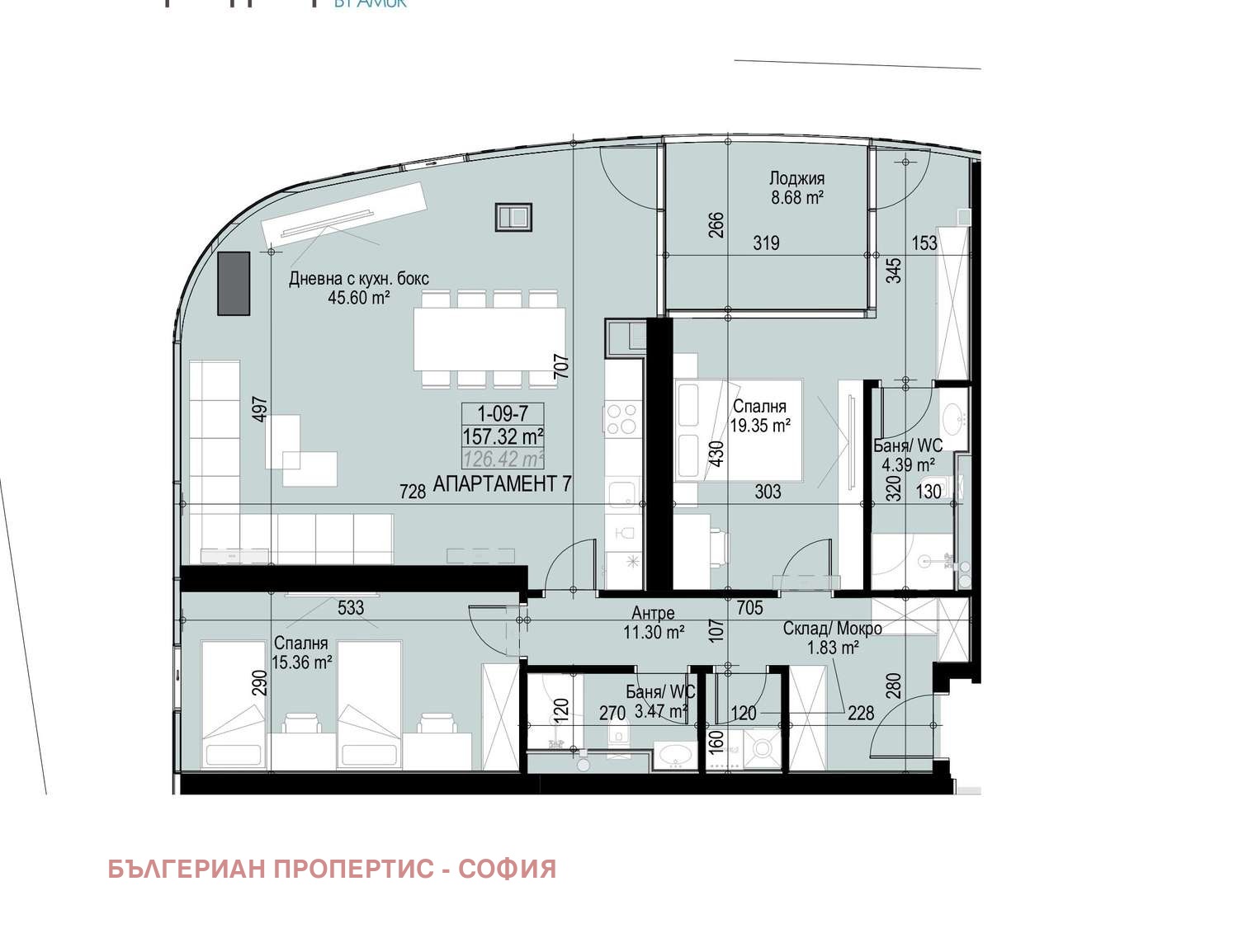 Продава 3-СТАЕН, гр. София, Манастирски ливади, снимка 4 - Апартаменти - 54279889