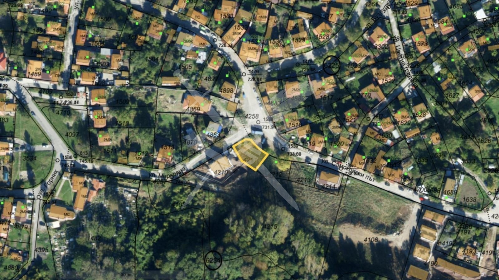 Продава ПАРЦЕЛ, гр. София, с. Лозен, снимка 12 - Парцели - 53720191