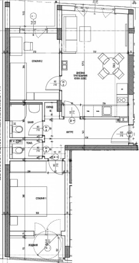 2 chambres Nadejda 4, Sofia 2