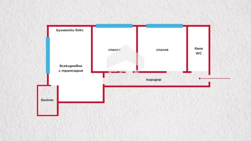 Te koop  2 slaapkamers Targovishte , Borovets , 86 m² | 40602180 - afbeelding [4]