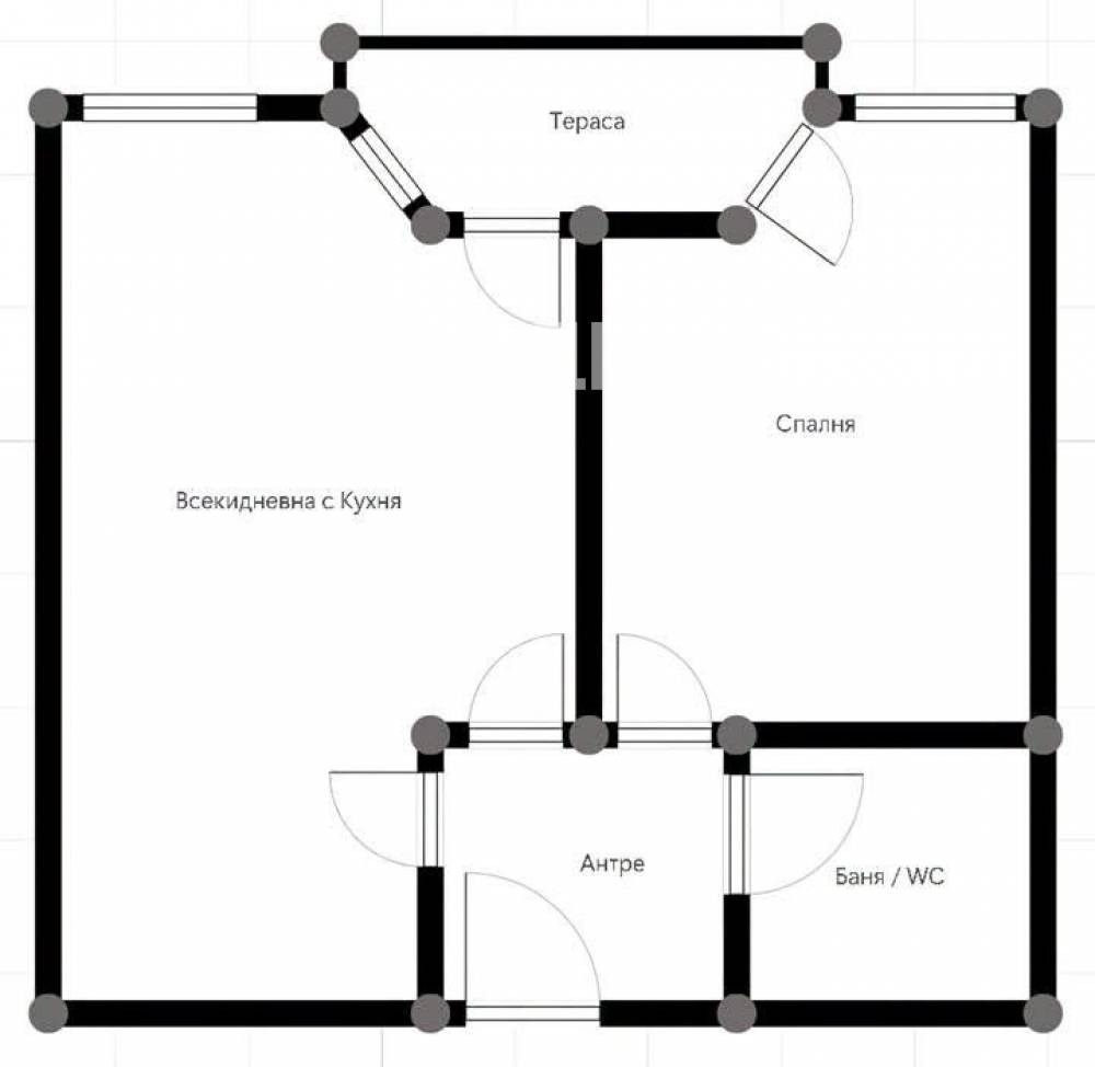 Продава 2-СТАЕН, гр. Бургас, Зорница, снимка 3 - Апартаменти - 55542775