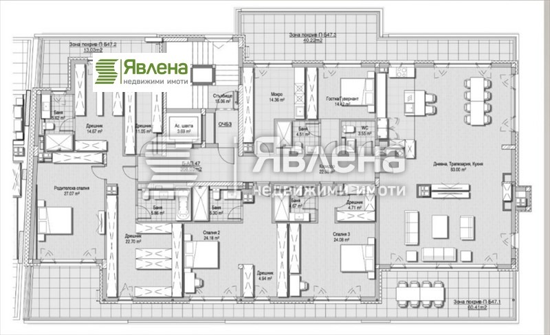 Продава МНОГОСТАЕН, гр. София, Витоша, снимка 12 - Апартаменти - 52958789