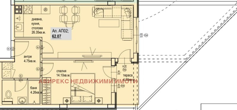 Продава 2-СТАЕН, гр. Пловдив, Кършияка, снимка 2 - Апартаменти - 53174271