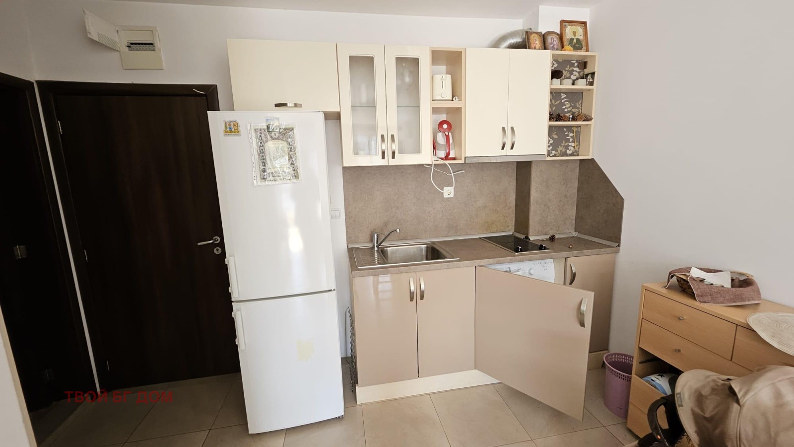 Продава 2-СТАЕН, гр. Несебър, област Бургас, снимка 5 - Апартаменти - 56304931