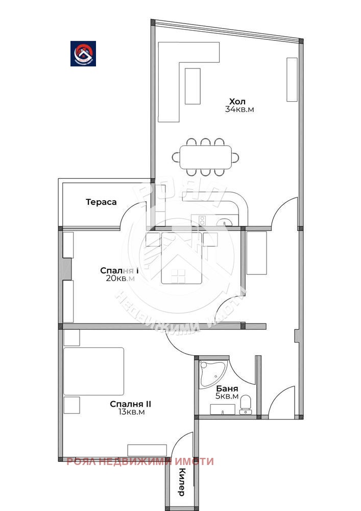 Zu verkaufen  2 Schlafzimmer Plowdiw , Trakija , 120 qm | 58956017 - Bild [15]