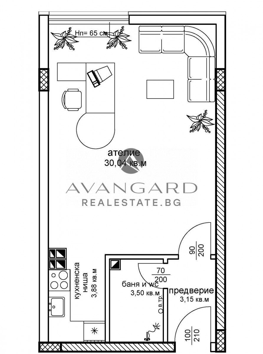 Продава 1-СТАЕН, гр. Пловдив, Център, снимка 2 - Апартаменти - 54052886