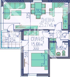 Продажба на двустайни апартаменти в град Пловдив — страница 6 - изображение 10 