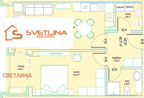 1 bedroom Simeonovo, Sofia 1