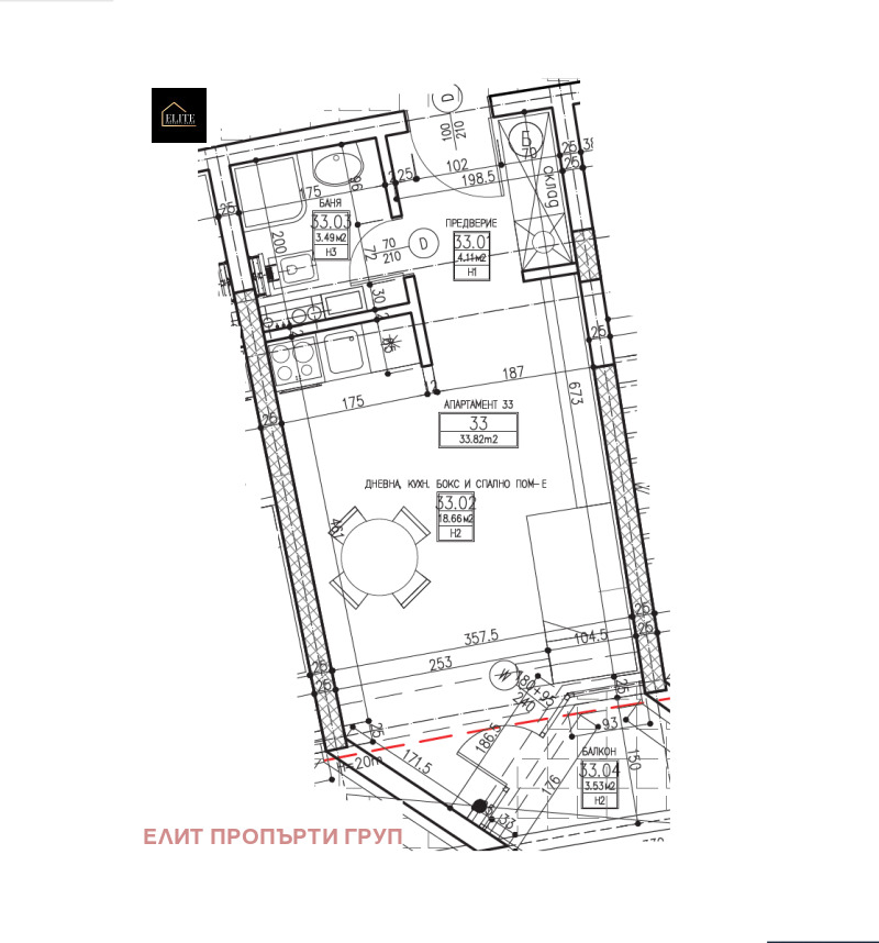 En venta  Estudio Sofia , Studentski grad , 40 metros cuadrados | 22052523 - imagen [10]