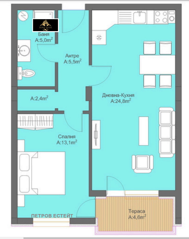 Продава 2-СТАЕН, гр. Велинград, област Пазарджик, снимка 2 - Aпартаменти - 49428085