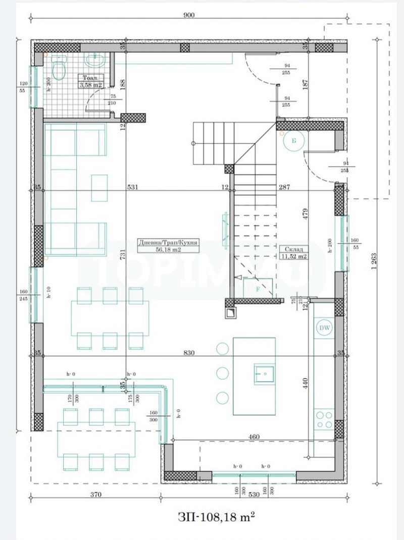 Продава  Къща град Варна , Виница , 223 кв.м | 12455461 - изображение [15]