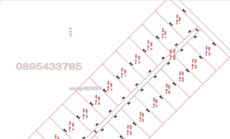 En venta  Trama región Burgas , Lozenets , 590 metros cuadrados | 86777646 - imagen [5]