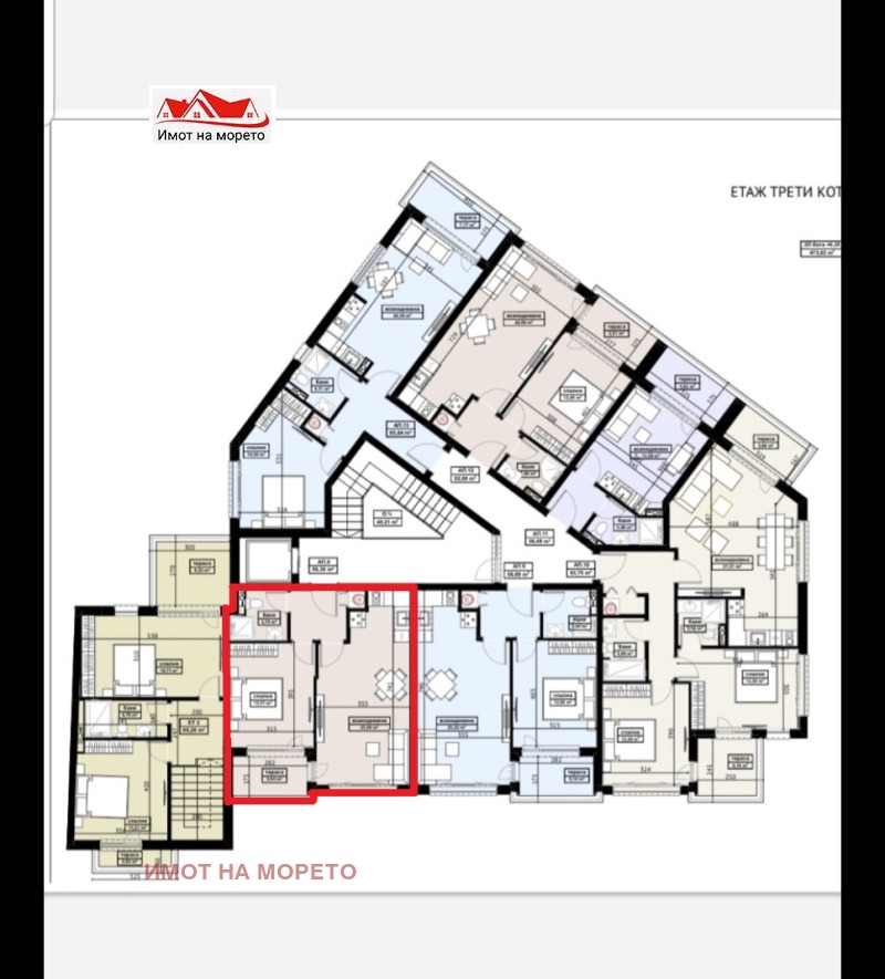 Zu verkaufen  1 Schlafzimmer region Burgas , Zarewo , 64 qm | 10047575 - Bild [5]