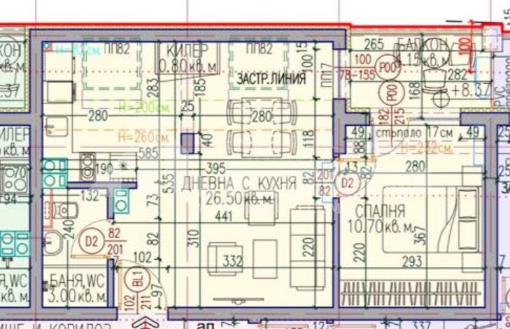 Продава 2-СТАЕН, гр. Пловдив, Кючук Париж, снимка 2 - Апартаменти - 55189934
