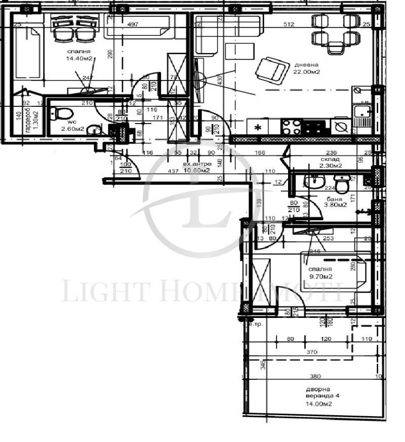 Продава 3-СТАЕН, гр. Пловдив, Христо Смирненски, снимка 5 - Aпартаменти - 49360284