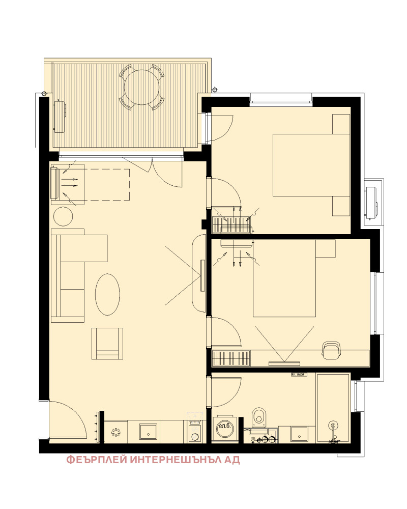 Til salgs  2 soverom region Burgas , Sozopol , 95 kvm | 16803039 - bilde [12]