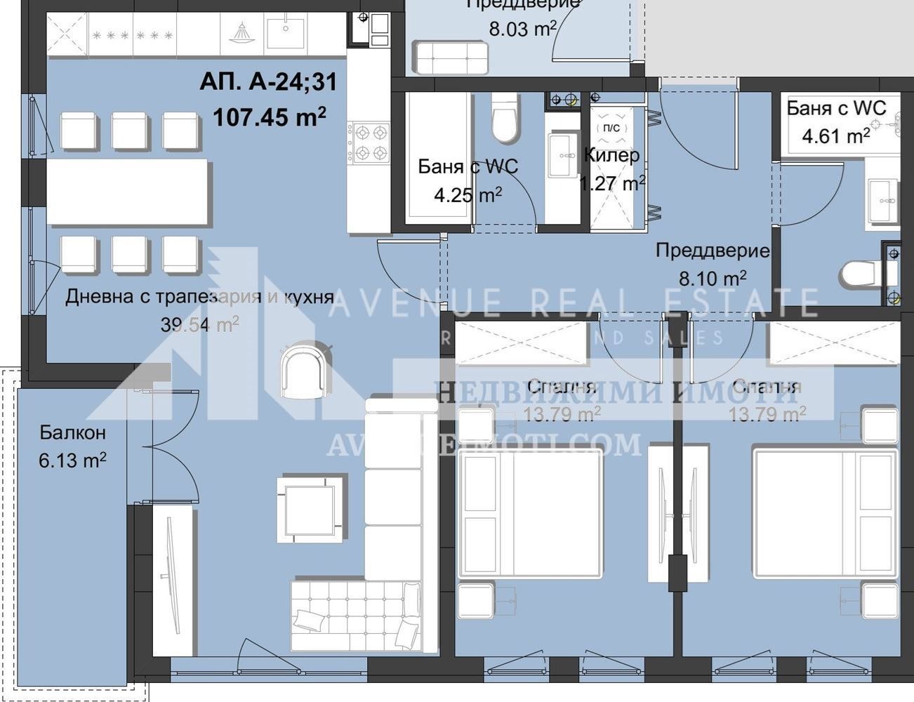 Продава 3-СТАЕН, гр. Пловдив, Западен, снимка 2 - Апартаменти - 56308515
