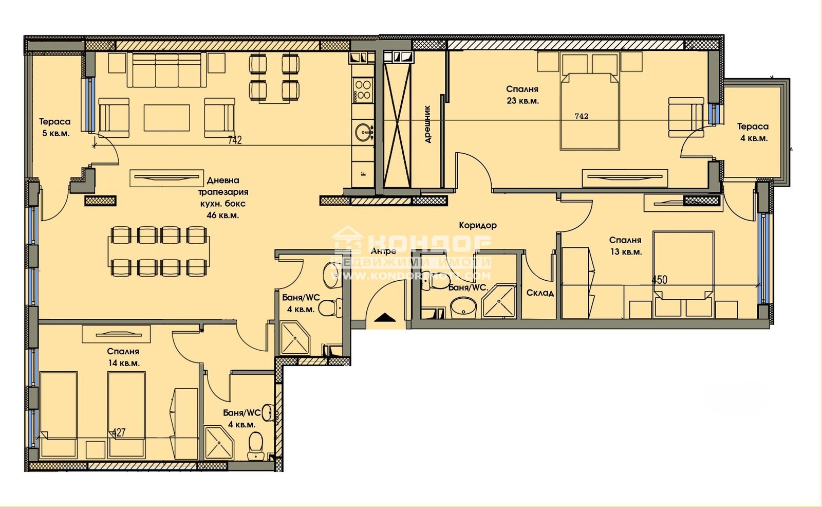 Продава МНОГОСТАЕН, гр. Пловдив, Кършияка, снимка 2 - Апартаменти - 49257505