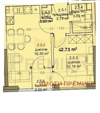 En venta  1 dormitorio Varna , Troshevo , 58 metros cuadrados | 70385592 - imagen [4]