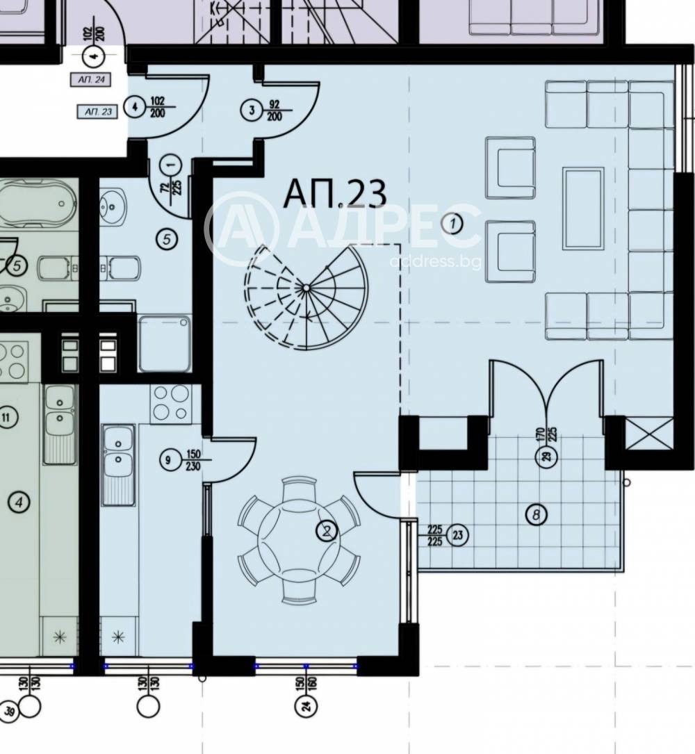 Продава 3-СТАЕН, гр. София, Манастирски ливади, снимка 5 - Апартаменти - 51755657