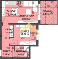 Продава  2-стаен град Пловдив , Остромила , 73 кв.м | 24530324 - изображение [6]