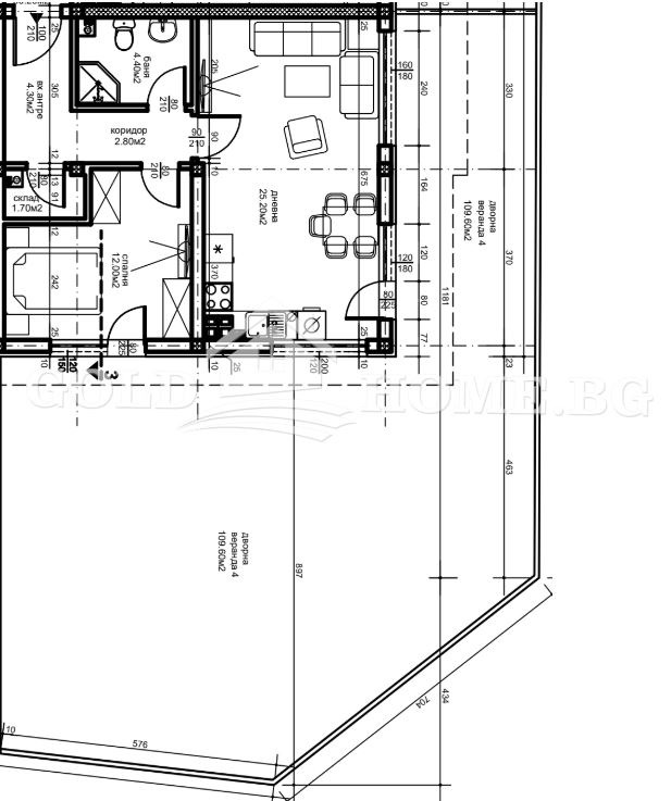 Till salu  1 sovrum Plovdiv , Ostromila , 61 kvm | 41327236 - bild [11]