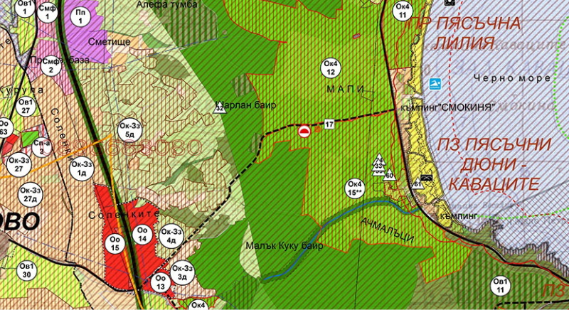 Продава ПАРЦЕЛ, гр. Созопол, област Бургас, снимка 4 - Парцели - 53603003