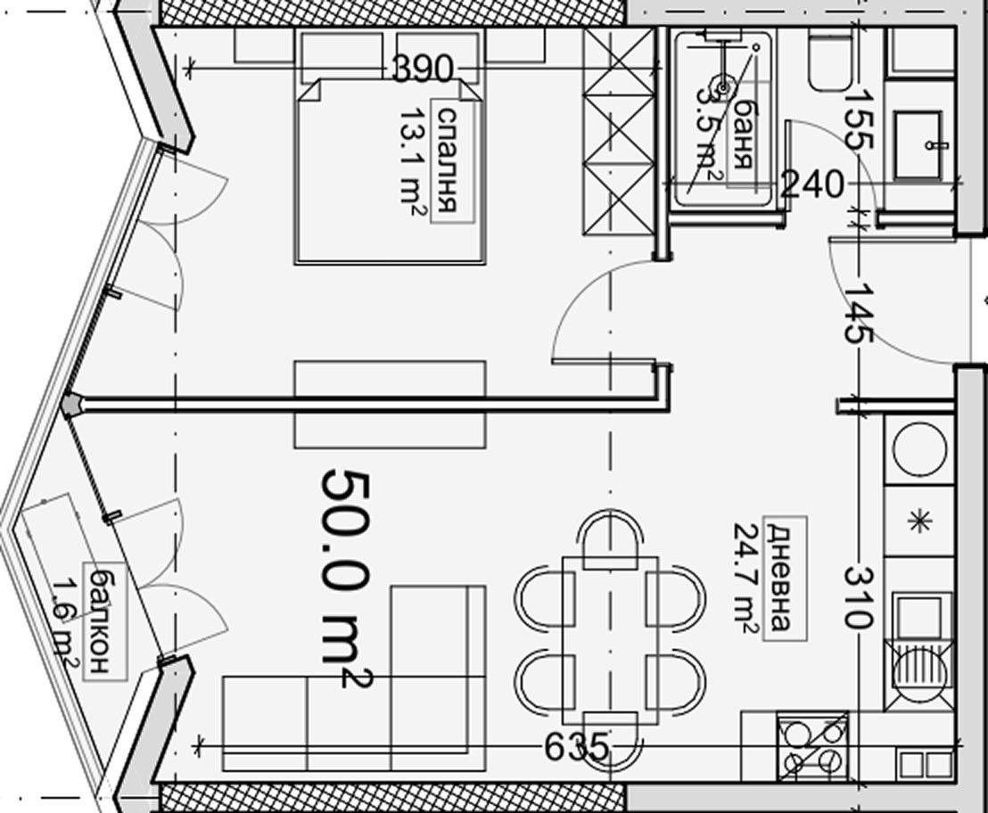Продава 2-СТАЕН, гр. Варна, Владислав Варненчик 1, снимка 2 - Апартаменти - 52389505