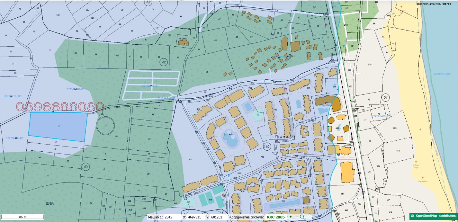 Продава ПАРЦЕЛ, гр. Созопол, област Бургас