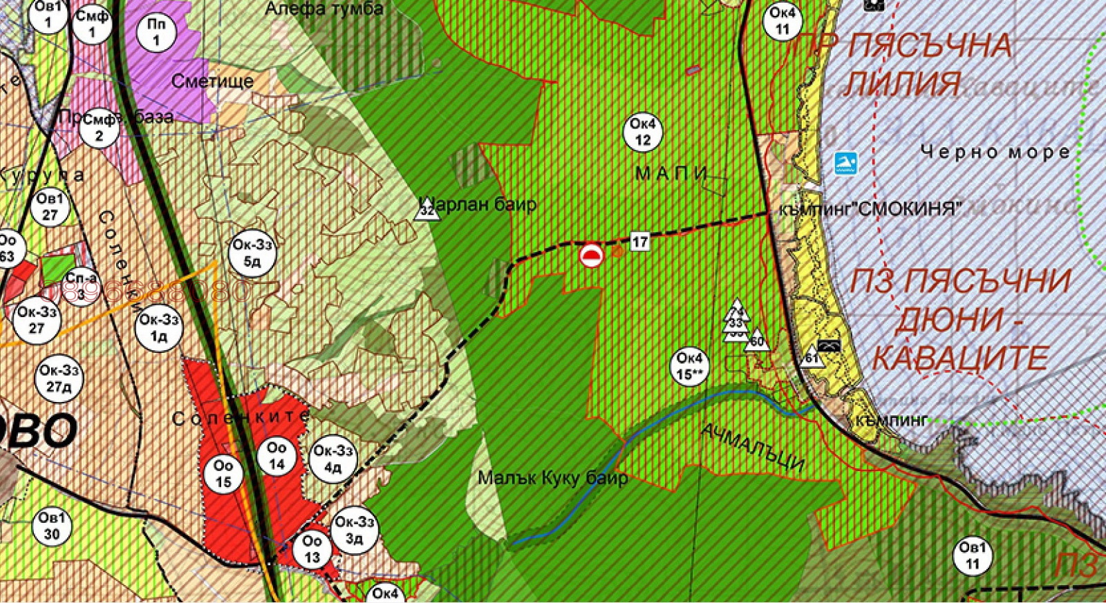 Продава ПАРЦЕЛ, гр. Созопол, област Бургас, снимка 4 - Парцели - 53972575