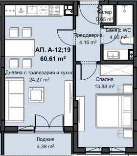 1 спальня Христо Смирненски, Пловдив 1