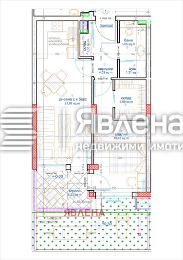 Продава 2-СТАЕН, гр. София, Малинова долина