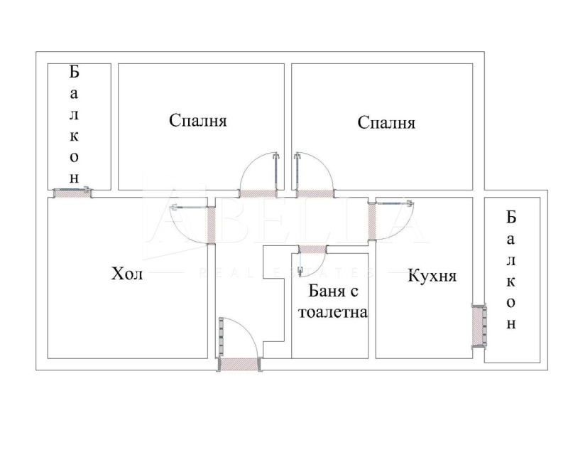 À venda  2 quartos Sofia , Belite brezi , 87 m² | 32291306