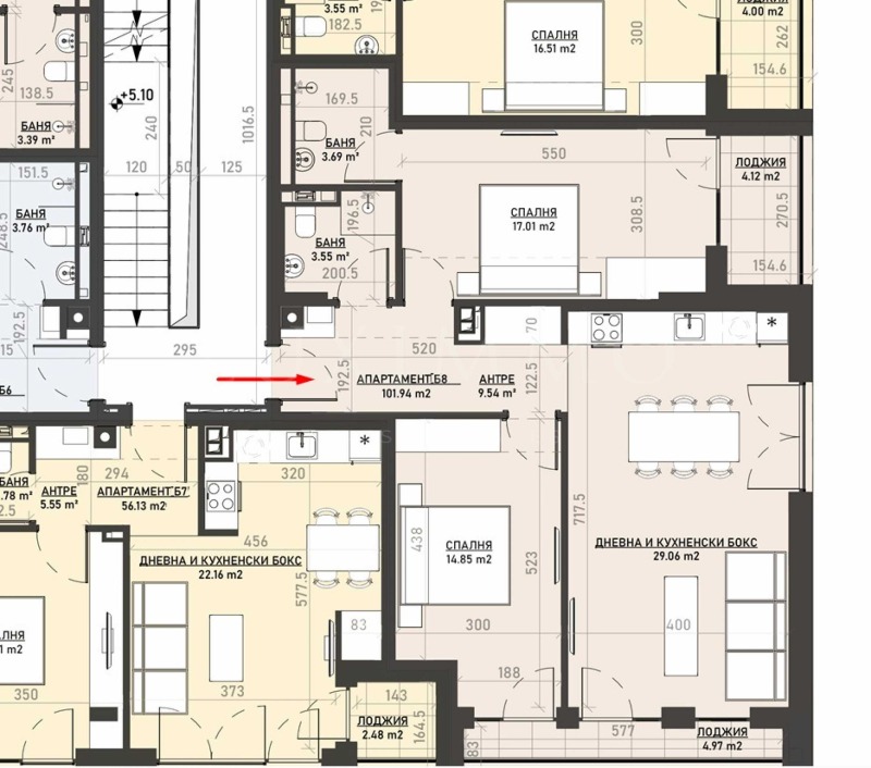 Продава 3-СТАЕН, гр. София, Бояна, снимка 2 - Апартаменти - 53260510