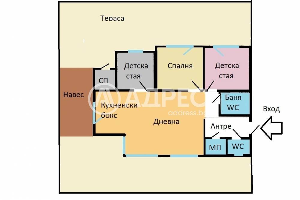 Продава 3-СТАЕН, гр. София, Манастирски ливади, снимка 4 - Апартаменти - 54815221