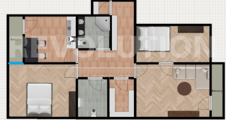 Продава 3-СТАЕН, град София, Люлин 3 • 159000 € / 310976.97 лв. • 14448249 1