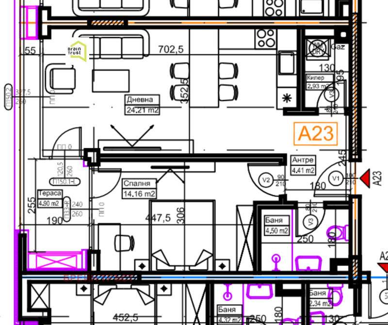 De vânzare  1 dormitor Sofia , Crâstova vada , 73 mp | 93680235 - imagine [4]