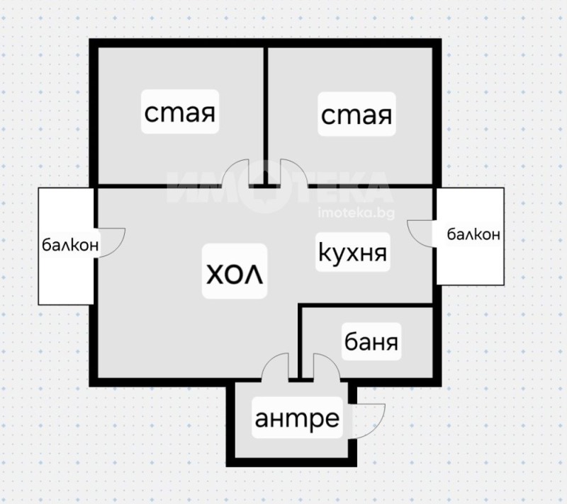 Продава 3-СТАЕН, гр. София, Център, снимка 4 - Апартаменти - 53245899