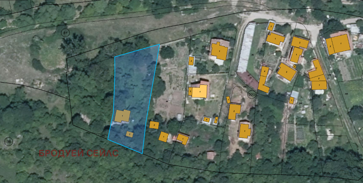 Продава ПАРЦЕЛ, с. Бърложница, област София област, снимка 2 - Парцели - 52662766