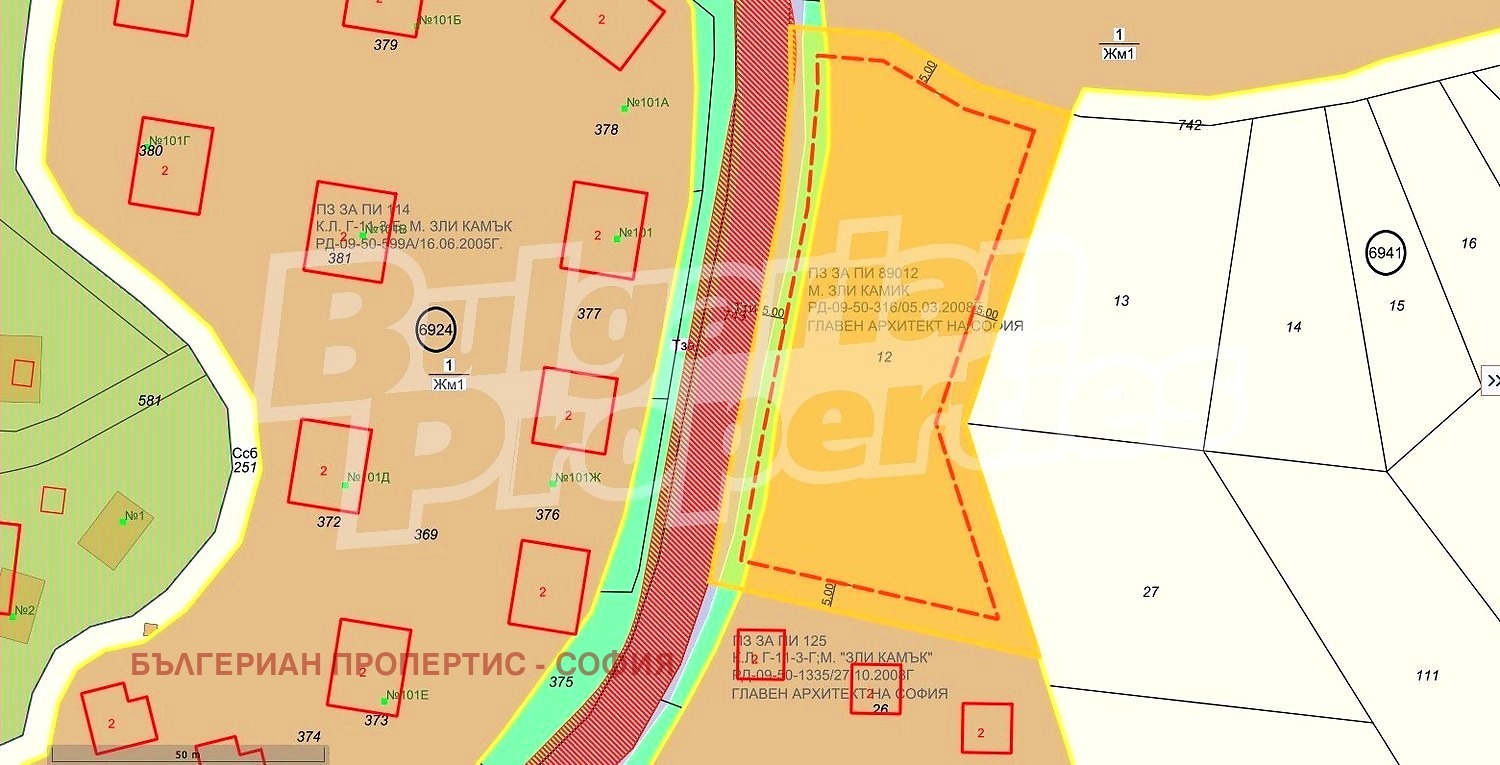 Продава ПАРЦЕЛ, гр. София, с. Бистрица, снимка 11 - Парцели - 53623436