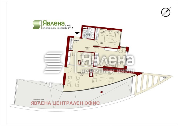 Продава 3-СТАЕН, гр. София, Сердика, снимка 1 - Aпартаменти - 48951123