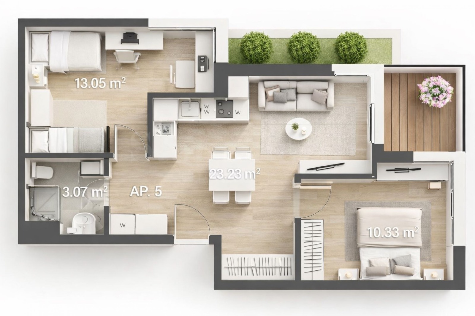 Продава 2-СТАЕН, гр. София, Кръстова вада, снимка 3 - Апартаменти - 53629883