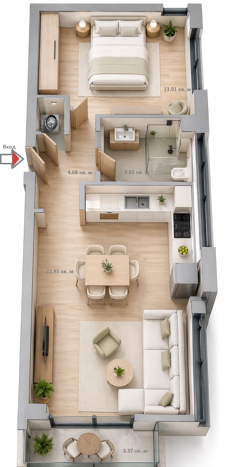 Продава 2-СТАЕН, гр. София, Овча купел