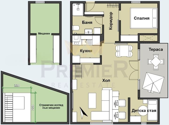 Продава 3-СТАЕН, гр. София, Манастирски ливади, снимка 12 - Aпартаменти - 46954259