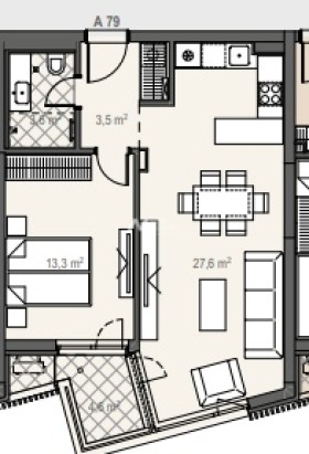 Продава 2-СТАЕН, гр. София, Манастирски ливади, снимка 5 - Апартаменти - 55394096