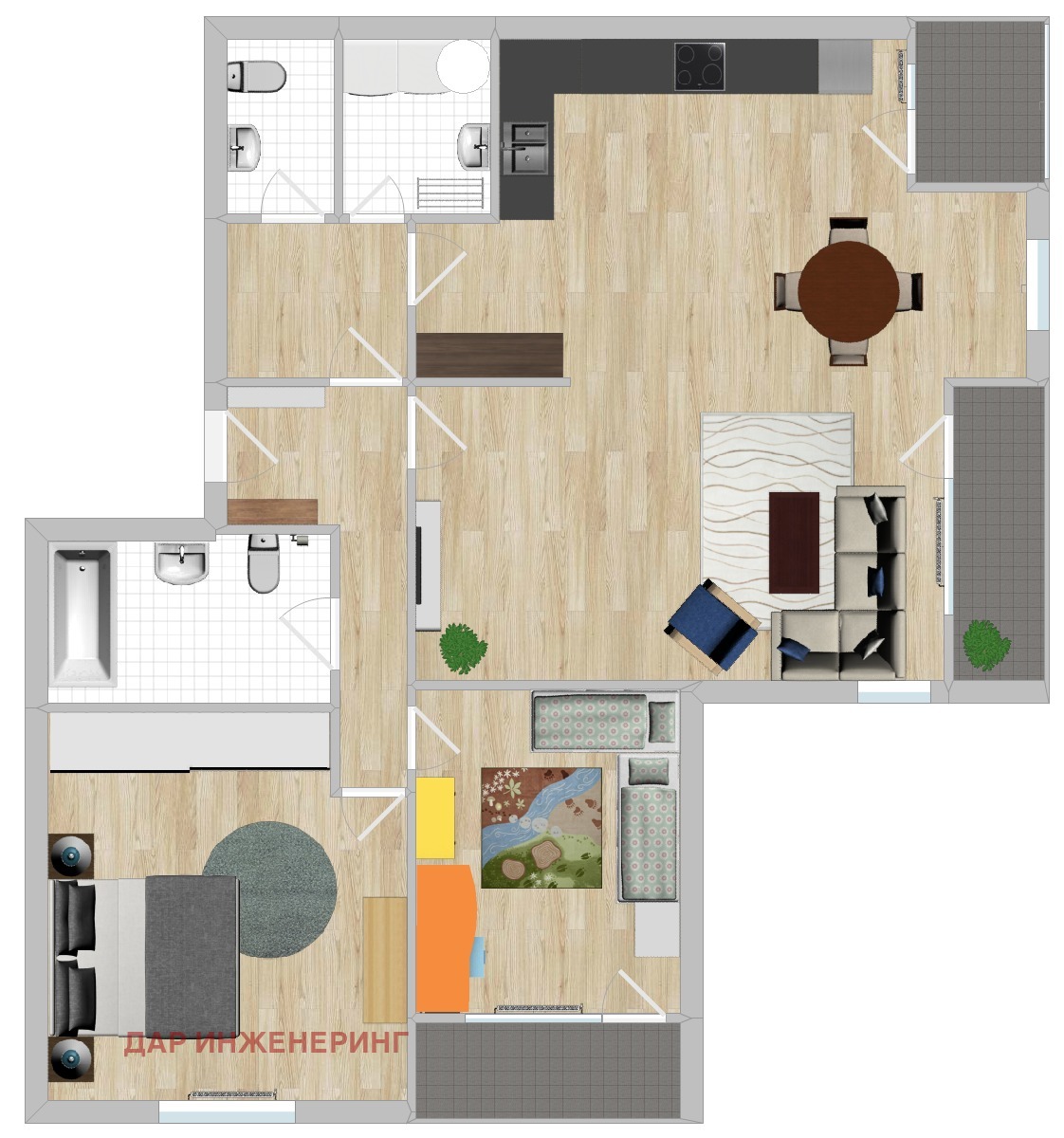 Продава 3-СТАЕН, гр. София, Изток, снимка 17 - Апартаменти - 55043888