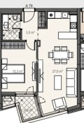 Продава 2-СТАЕН, град София, Манастирски ливади • 272000 € • 48778023 5
