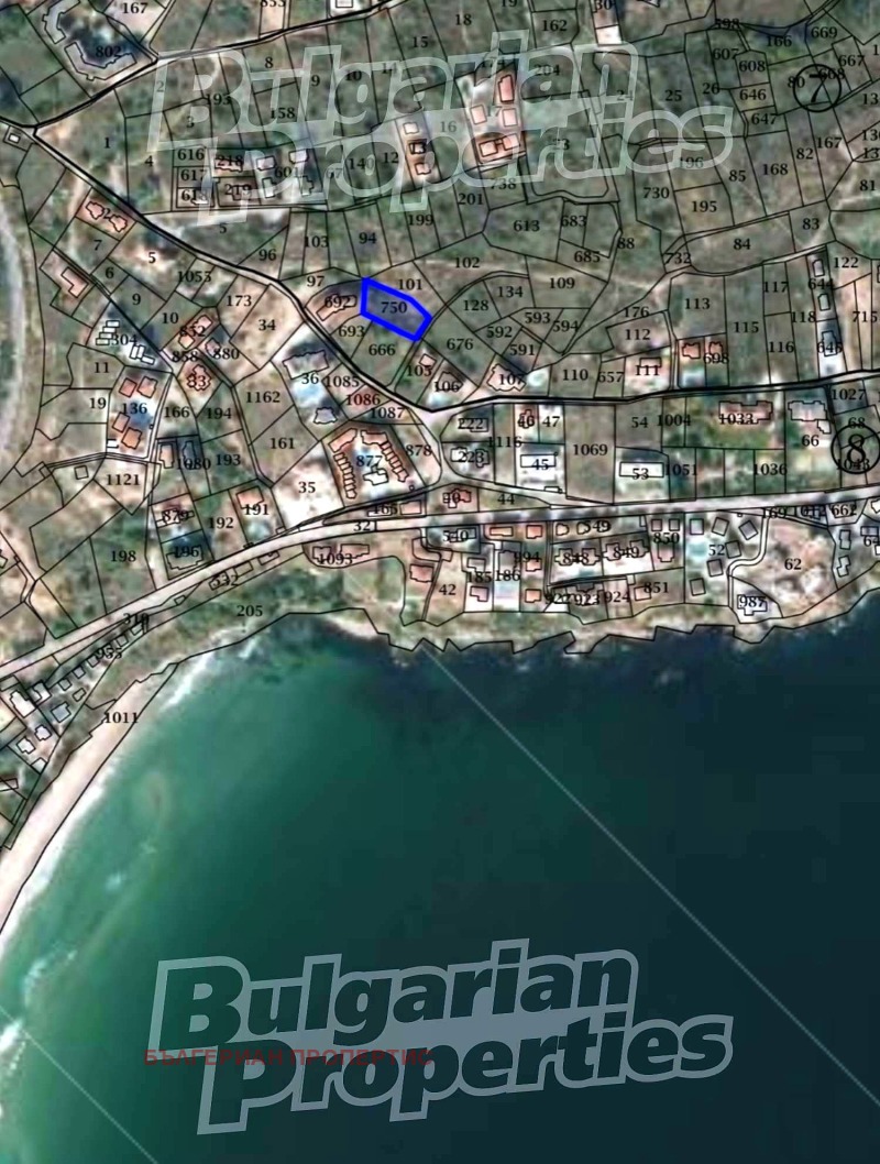 Продава ПАРЦЕЛ в област Бургас, гр. Созопол - 1275 кв.м / 255 000 € » 498 736.65 лв., БЪЛГЕРИАН ПРОПЕРТИС