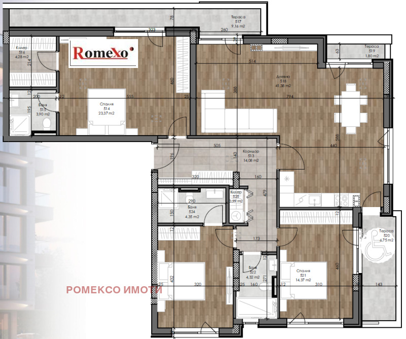 For Sale  3 bedroom Plovdiv , Hristo Smirnenski , 192 sq.m | 21663469 - image [8]