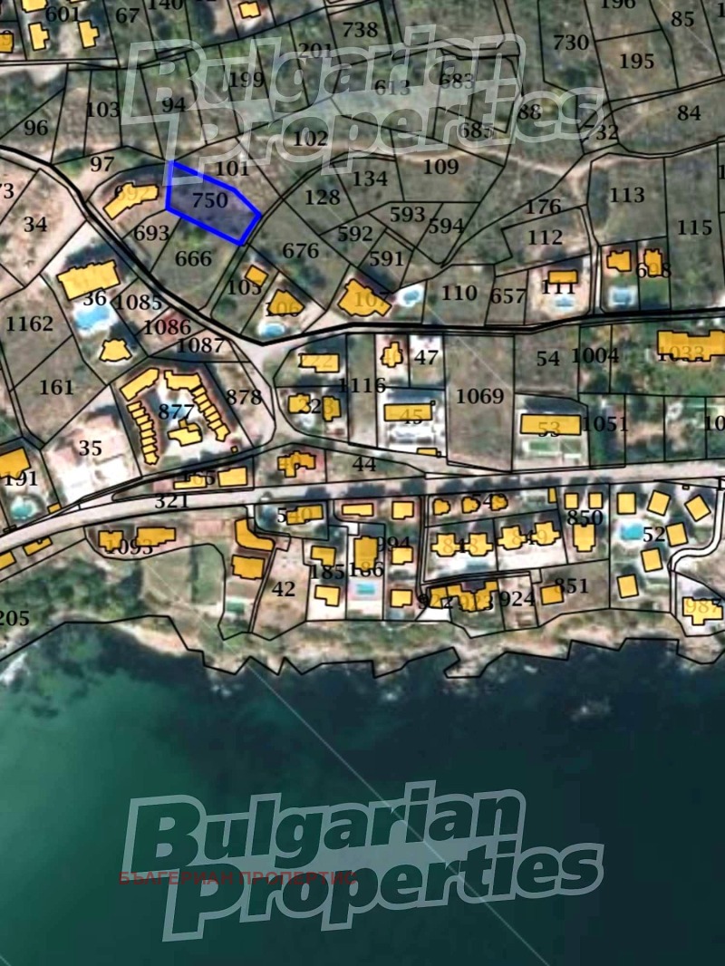 Satılık  Komplo bölge Burgaz , Sozopol , 1275 metrekare | 33873044 - görüntü [5]